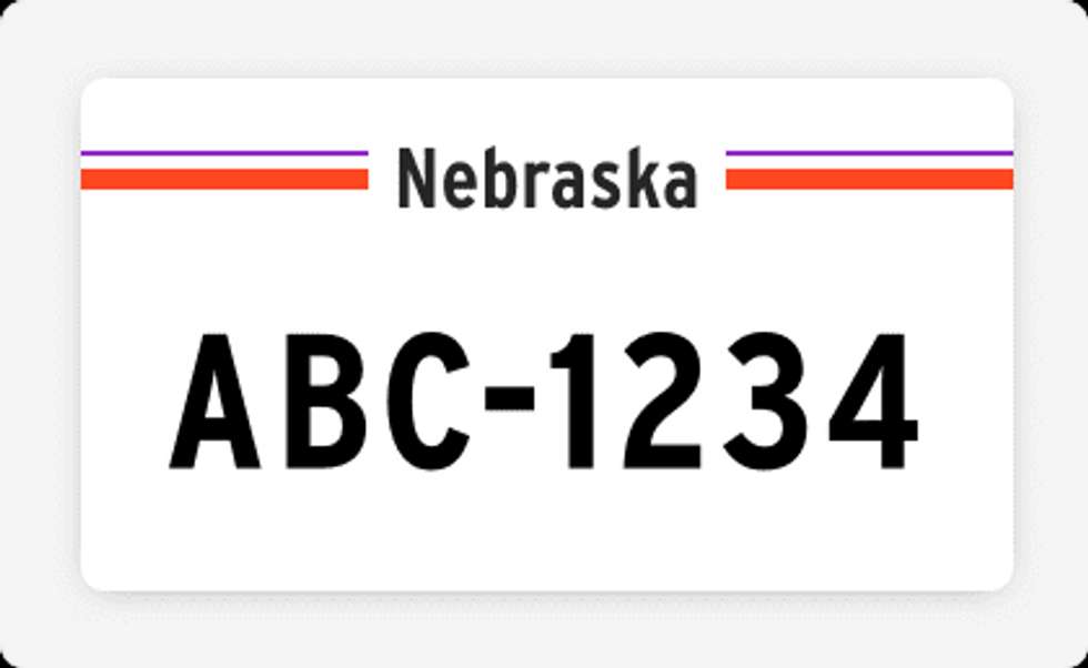 license plate lookup Nebraska